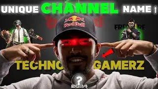 How to Create Unique Name for GAMING Channel 🔍 