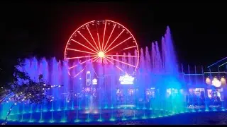 Amazing Dancing Fountain Show in Pigeon Forge Tennessee
