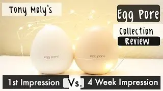 Tony Moly Egg Pore Blackhead Steam Balm & Tightening Cooling Pack Review