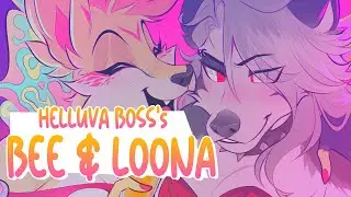 Helluva Boss - BEE & LOONA [SPEEDPAINT]