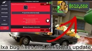 Ixa christmas and bug fixes update showcase roblox ohio script