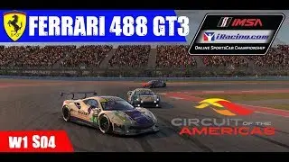 IMSA/ FERRARI GT3 W1 S04 sur COTA 