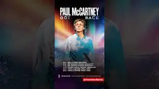 PAUL McCARTNEY Got Back 2024