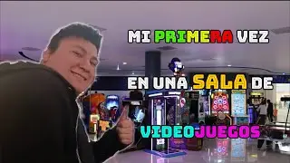 MI PRIMERA VEZ EN UNA SALA DE VIDEOJUEGOS 🎮!!!