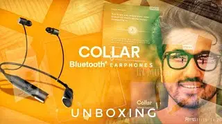 Mivi Collar | Wireless Earphones | Unboxing | With Bluetooth 5.0