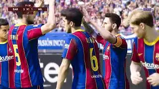 PES 2021 Barcelona vs Paris Saint-Germain