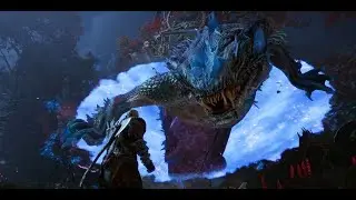 God of War Ragnarök - Kratos e Freya vs Nidhogg