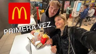 PRUEBO HAMBURGUESAS DE MC DONALDS POR PRIMERA VEZ CON BAUTI DE GH