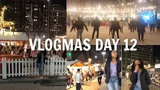 VLOGMAS | updated makeup routine, unofficial tour of philadelphia