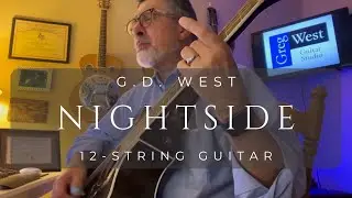 “Nightside” by G.D. West (Fingerstyle Guitar and Vocal)