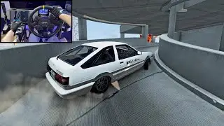 HOW HARD IS IT REALLY BEAMNGDRIVE DRIFTING CAR PARK STORIES