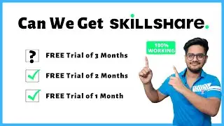 Skillshare Free Trial 3 Months Code | Skillshare Free Trial 2 Months | Skillshare 30 Day Free Trial