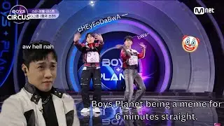 Boys Planet being a meme for 6 minutes straight.