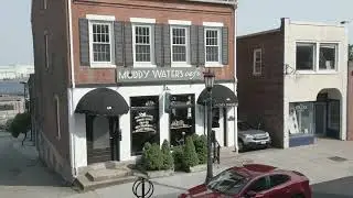 DJI 0219 Muddy Waters, in New London CT on Bank Street