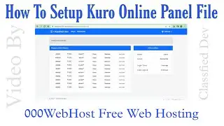 How To Setup Kuro Online One Device Login Panel | Control Mod Online Now