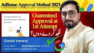 How to get Google AdSense Approval Fast 🤑 | AdSense Approval 🔥 100% Guarenteed 💪 | AdSense Approval