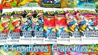 Ouverture de 8 boosters Pokémon N&B Frontières Franchies - INCROYABLE FINAL !