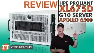 8X GPU HPE ProLiant XL675D Gen10 & Apollo 6500 REVIEW | IT Creations