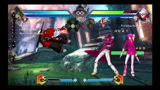 Hazama back throw confirm.