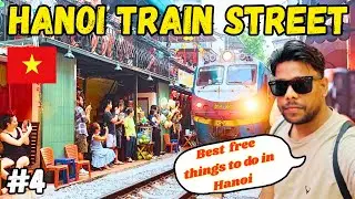 Hanoi train street Vietnam 🇻🇳 | Things to do in Hanoi Vietnam 
