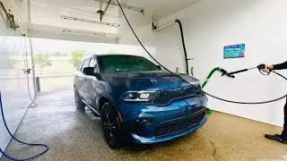WASHING MY HEMI DURANGO self care day MWtube loud exhaust cruise ep.16 #washing #cleaning #selfcare