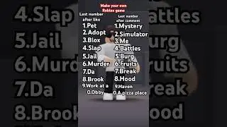 Make your own Roblox game! #roblox #shorts #fyp #trending #viral