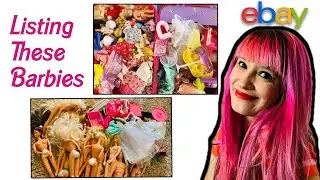 List Barbies With Me on eBay! Organize, Identify, and Post!