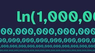 The Natural Logarithm of Novenonagintanongentillion