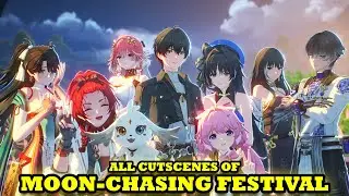 Moon-chasing Festival All Main Event story cutscenes | JP Dub | Wuthering Waves