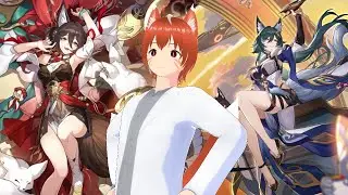 Honkai: Star Rail | Rizzing up some fox ladies