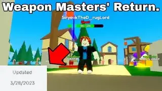 [4K-60FPS] It's Back! - Weapon Masters | Roblox #78