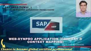 Web Dynpro Application (Context & Context Mapping)