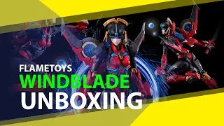 Flame Toys Windblade - Unboxing
