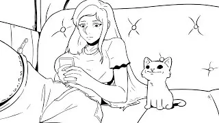 a very normal cat