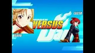 Zeus ☩ MUGEN: Asuna VS Lyzer