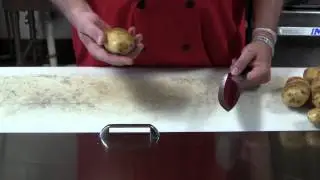 How To Medium Dice A Potato