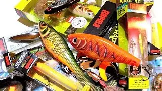 Fishing Lures for Trophy Pike! New RAPALA Products!