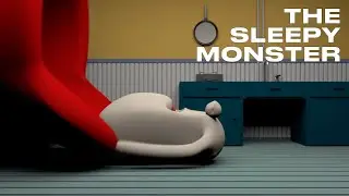 The Sleepy Monster- Funny Animated Short CGI Film 2020