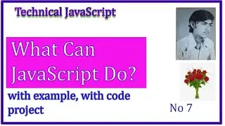 What Can JavaScript Do? | avaScript Can Change HTML Attribute Values