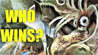 Giant Squid VS Sperm Whale! The Science and Art of a Deep Sea fight from Moby Dick to Beyond Blue