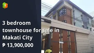 3 bedroom townhouse for sale in Makati City