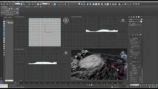 How to make an animated 3D Model of Hurricane Irma or storm using 3D Max