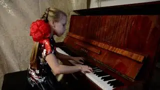 Щелокова Анна, 11 лет. И. А. Парфенов "Февраль. Проводы русской зимы"