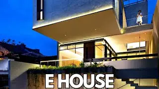 【E HOUSE】Masterbedroom that floats in the air