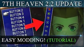 Modding Final Fantasy 7 is SO EASY NOW! 7th Heaven 2.2 with FFNx driver Tutorial