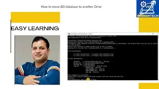 How to move AD database to another Drive?