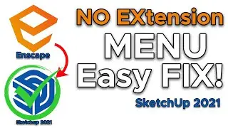 How to fix enscape not showing on sketchup | escape