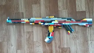 АК-47 из ЛЕГО. LEGO GUN (WORKING) AK-47