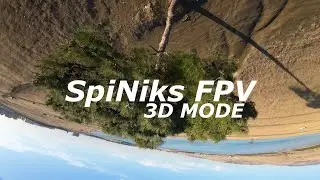Random 3D freestyle during setup - 3D MODE FPV Freestyle - SpiNiks FPV
