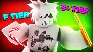 I Ranked EVERY KNIFE Skin In Roblox Rivals